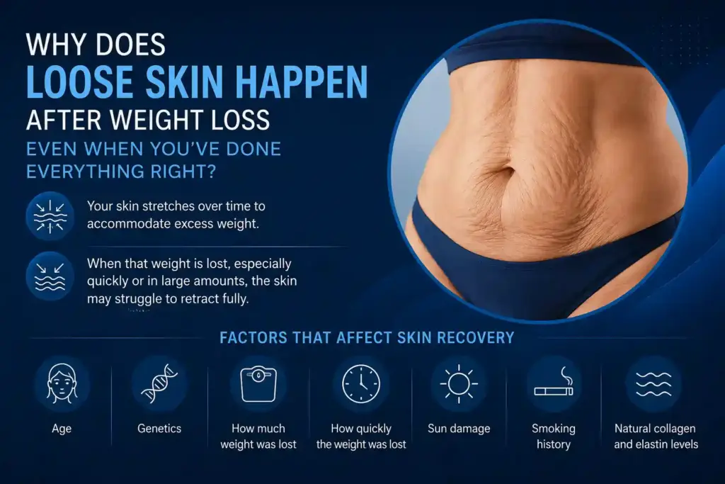 Why Does Loose Skin Happen After Weight Loss Even When You’ve Done Everything Right Potters Bar?